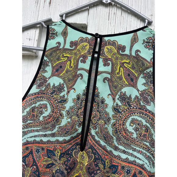 NWT Clover Canyon Paisley Printed Tunic Tank XS - Picture 7 of 10